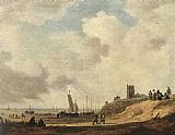 Seashore at Scheveningen by Jan van Goyen